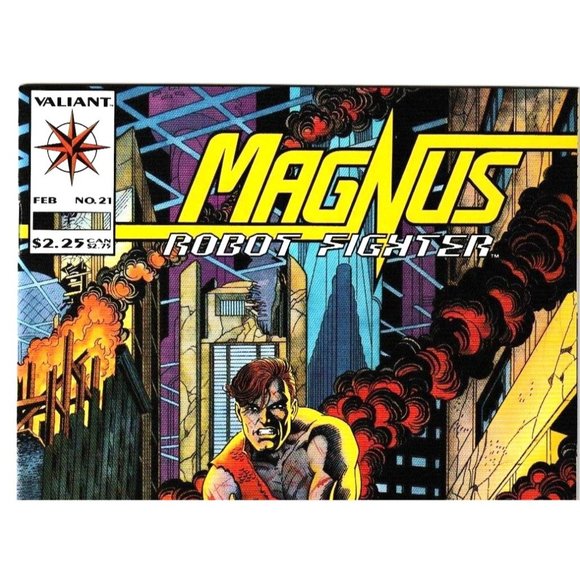 Valiant Feb #21 Magnus Robot Fighter Collectible Comic Book - Picture 3 of 6